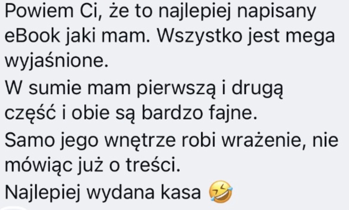 Opinia klienta