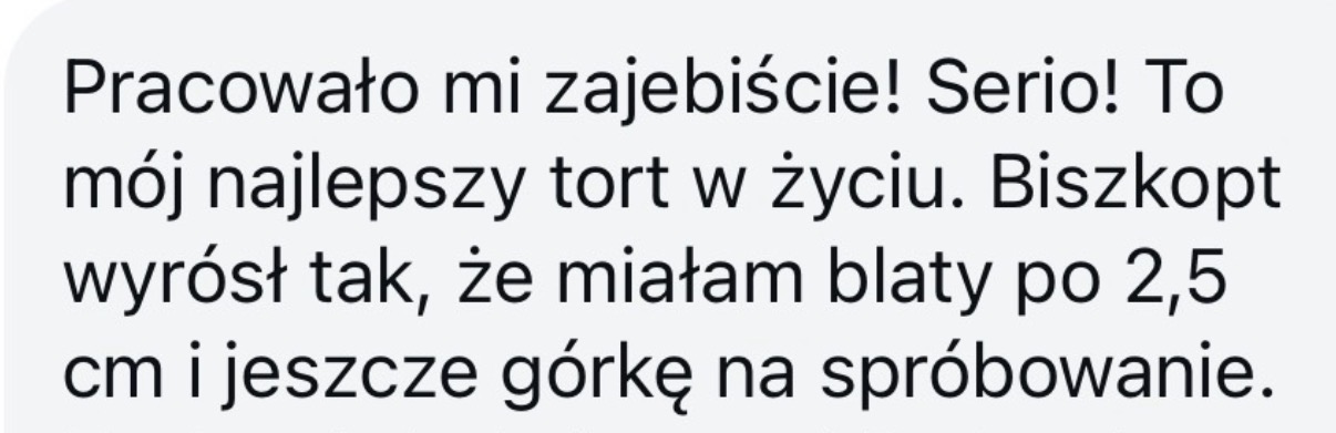 Opinia klienta