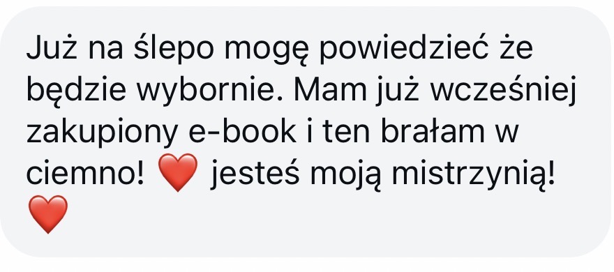 Opinia klienta